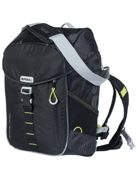 Fietsrugzak Basil Miles Daypack Nordlicht 17 liter 31 x 17 x 44 cm - zwart