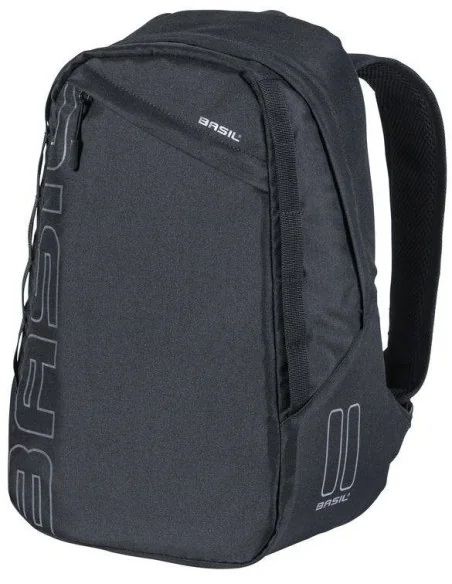Fietsrugzak Basil Flex Backpack 17 liter 33 x 17 x 52 cm - zwart