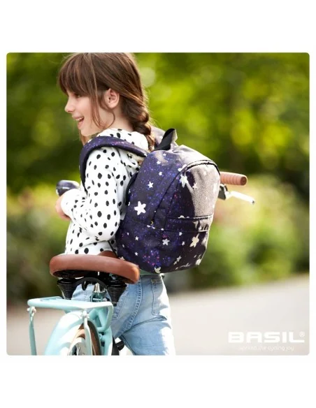 Fietsrugzak Basil Stardust 8 liter 26 x 15 x 29 cm - nightshade