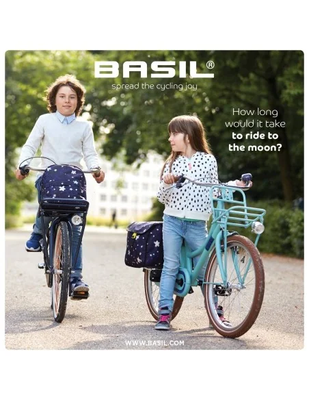 Fietsrugzak Basil Stardust 8 liter 26 x 15 x 29 cm - nightshade