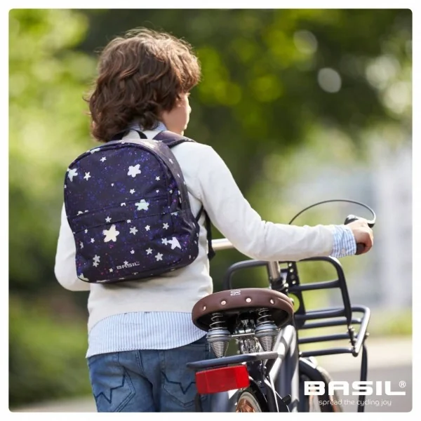 Fietsrugzak Basil Stardust 8 liter 26 x 15 x 29 cm - nightshade