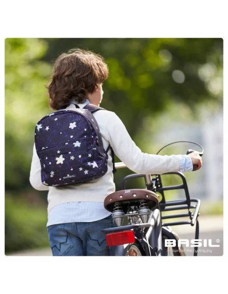 Fietsrugzak Basil Stardust 8 liter 26 x 15 x 29 cm - nightshade