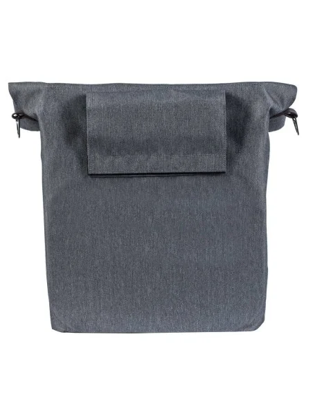 Fietstas Basil City Shopper 14-16 liter 30 x 18 x 49 cm - grijs