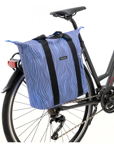 Fietsshopper New Looxs Kota Alma 24 liter - 45 x 18 x 36 cm - blauw