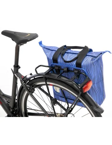 Fietsshopper New Looxs Kota Alma 24 liter - 45 x 18 x 36 cm - blauw