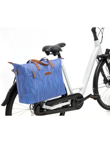 Fietsshopper New Looxs Tendo Alma 21 liter - 34 x 18 x 44 cm - blauw