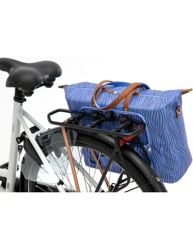 Fietsshopper New Looxs Tendo Alma 21 liter - 34 x 18 x 44 cm - blauw