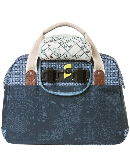 Fietstas Basil Bohème Carry All 18 liter 44 x 17 x 31 cm - blauw