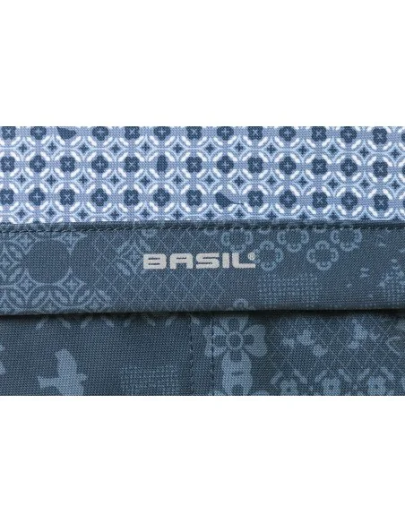 Fietstas Basil Bohème Carry All 18 liter 44 x 17 x 31 cm - blauw