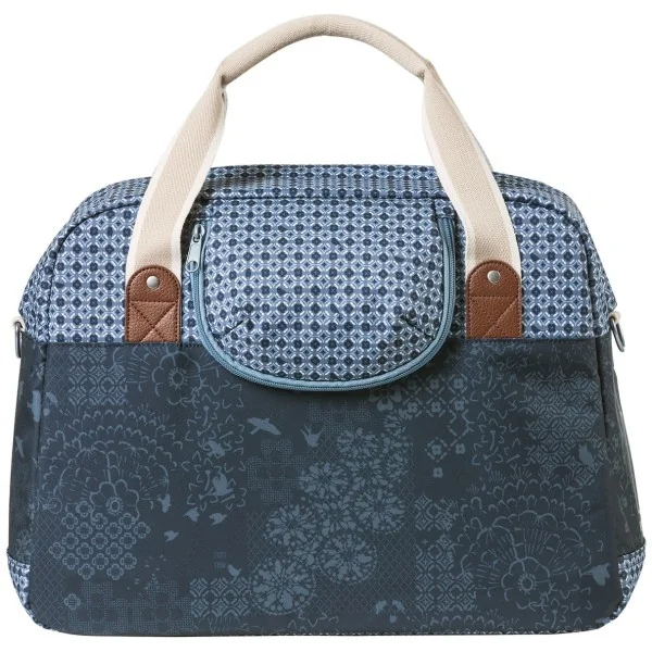 Fietstas Basil Bohème Carry All 18 liter 44 x 17 x 31 cm - blauw