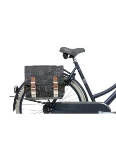 Dubbele fietstas Basil Bohème Carry All - 35 liter - zwart 2