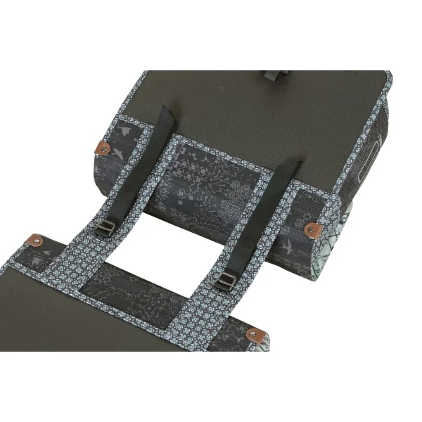 Dubbele fietstas Basil Bohème Carry All - 35 liter - zwart