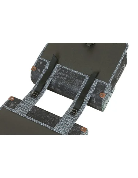 Dubbele fietstas Basil Bohème Carry All - 35 liter - zwart