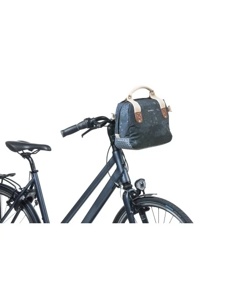 Stuurtas Basil Bohème City Bag 8 liter 32 x 12 x 23 cm - blauw