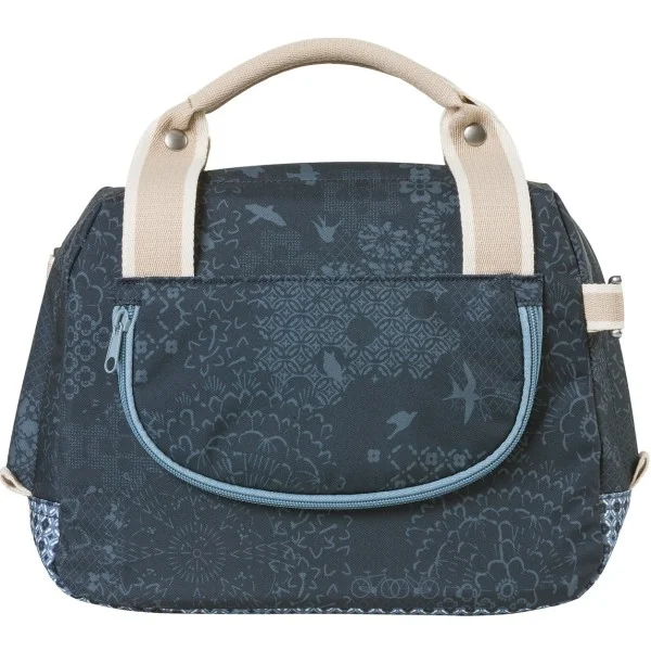 Stuurtas Basil Bohème City Bag 8 liter 32 x 12 x 23 cm - blauw