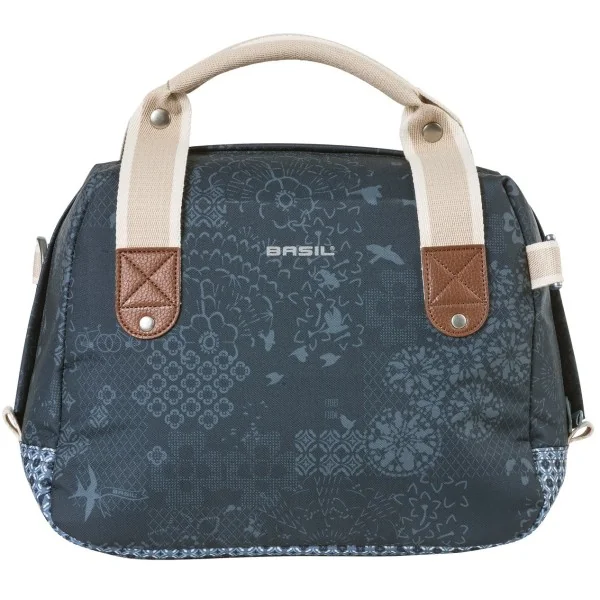 Stuurtas Basil Bohème City Bag 8 liter 32 x 12 x 23 cm - blauw