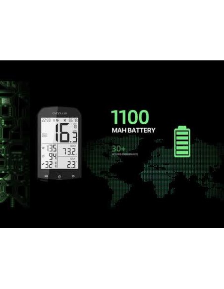 Fietscomputer Cycplus M1 GPS