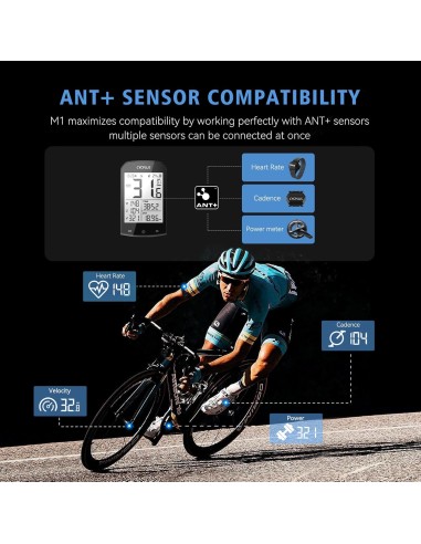 Fietscomputer Cycplus M1 GPS