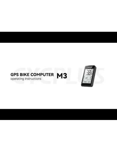 Fietscomputer Cycplus M3 GPS