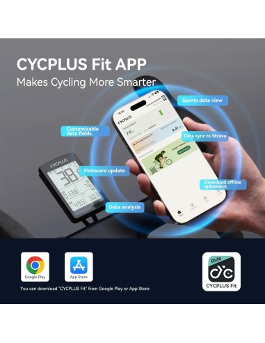 Fietscomputer Cycplus M3 GPS