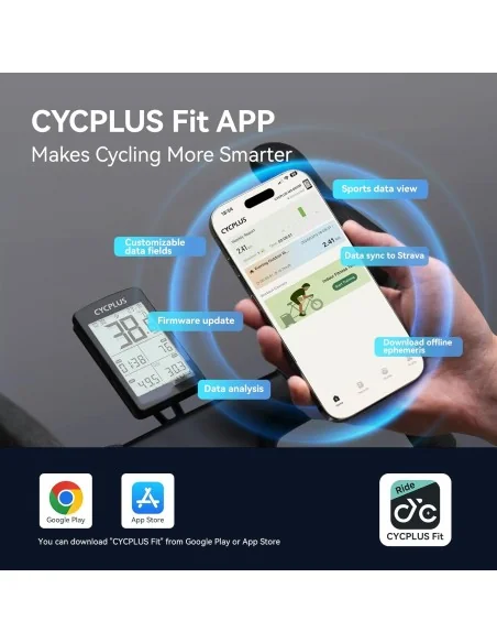 Fietscomputer Cycplus M3 GPS