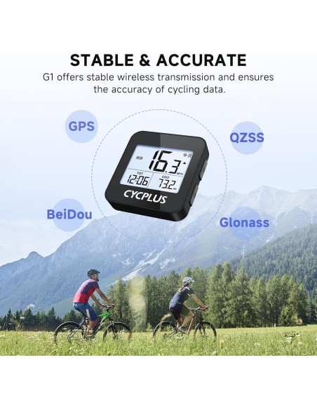 Fietscomputer Cycplus G1 GPS