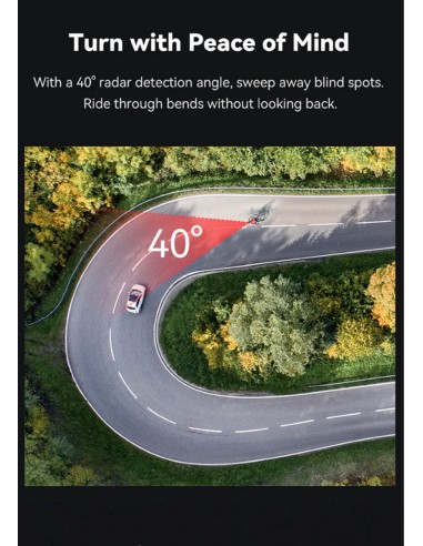 Achterlicht Cycplus L7 Radar