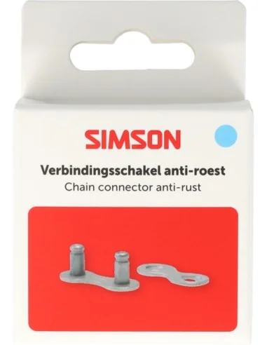 Simson Verbindingsschakel Anti-roest 1/2"x1/8"
