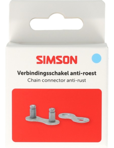 Simson Verbindingsschakel Anti-roest 1/2"x1/8"