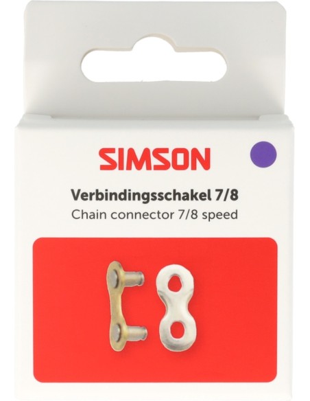 Simson Verbindingsschakel 1/2" x 3/32" 7/8 speed