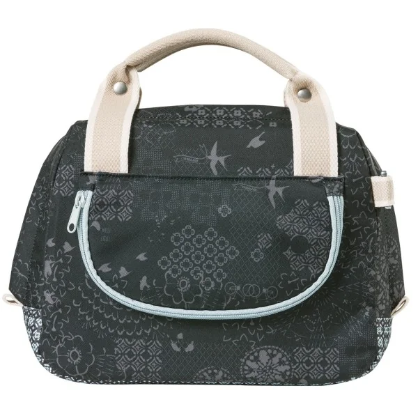 Stuurtas Basil Bohème City Bag 8 liter 32 x 12 x 23 cm - zwart