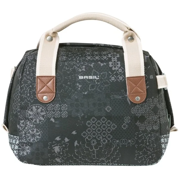 Stuurtas Basil Bohème City Bag 8 liter 32 x 12 x 23 cm - zwart