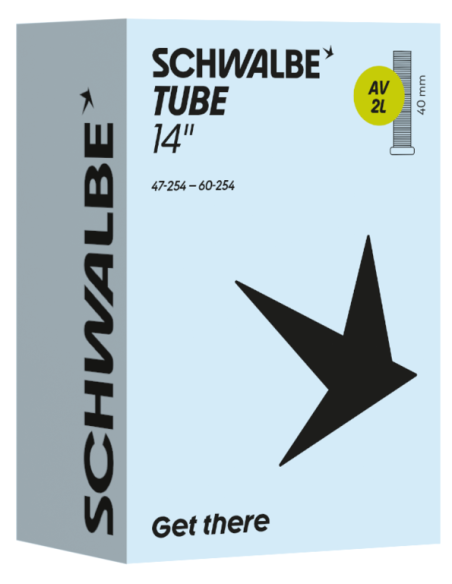 Binnenband Schwalbe AV2L 14" / 47-60-254mm - 40mm ventiel