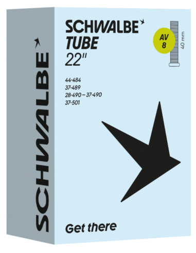 Binnenband Schwalbe AV8 22" / 28-44-484/501mm - 40mm ventiel