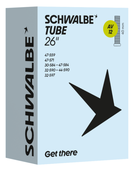Binnenband Schwalbe AV12 26" / 30-47-559/597mm - 40mm ventiel