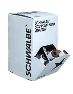 Toonbankdisplay Schwalbe Clik Valve (SCV) pomp adapter (25 stuks)