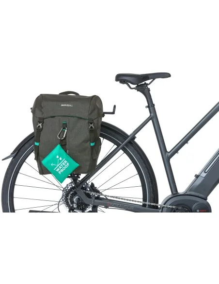 Enkele fietstas Basil Discovery 365D 9 liter 30 x 14 x 31 cm - black melee