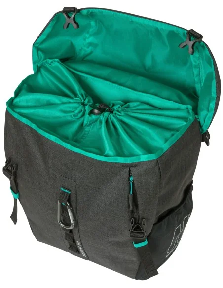 Enkele fietstas Basil Discovery 365D 9 liter 30 x 14 x 31 cm - black melee