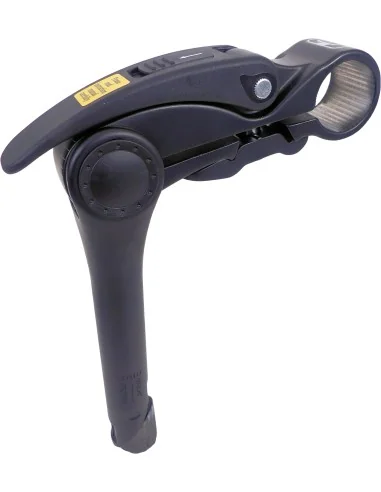 Stuurpen 1" Promax aluminium 0-70° verstelbare hoek met ø31,8 mm klem - zwart