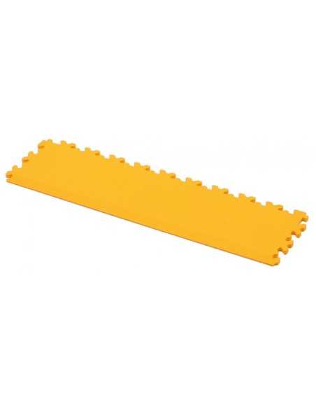 Vloertegeldrempel Cyclus 50x13x0.7 cm PVC koppelbaar - geel