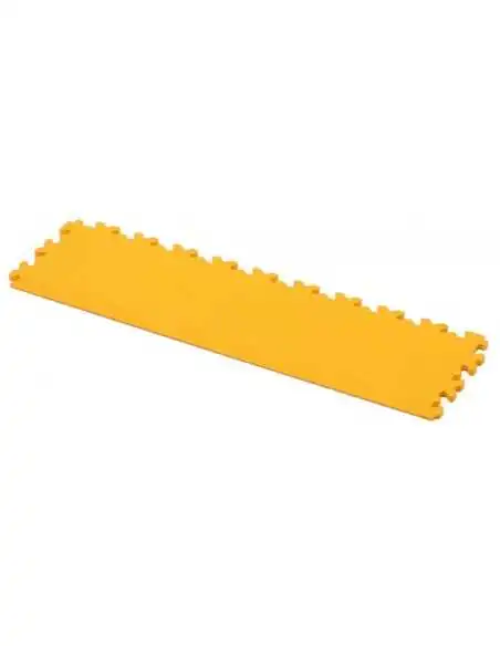 Vloertegeldrempel Cyclus 50x13x0.7 cm PVC koppelbaar - geel
