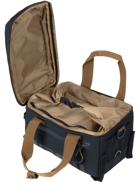 Bagagedragertas Basil Miles Trunkbag 7 liter 32 x 19 x 21 cm - black slate