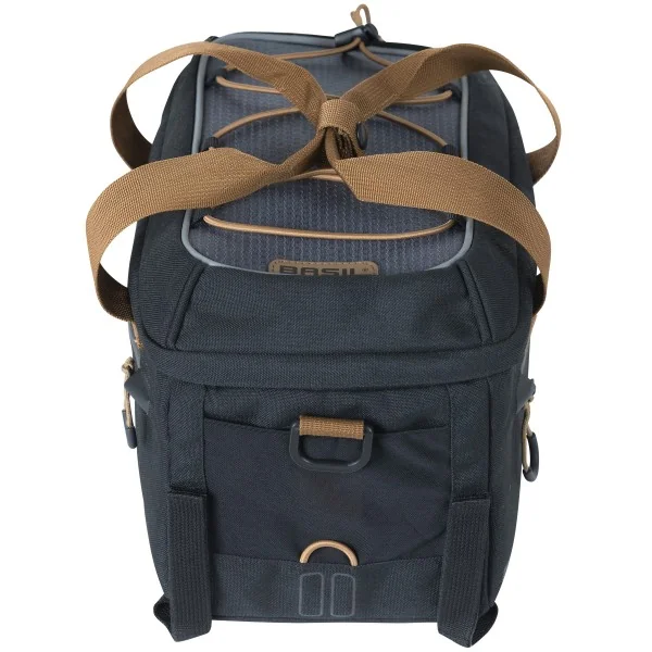 Bagagedragertas Basil Miles Trunkbag 7 liter 32 x 19 x 21 cm - black slate