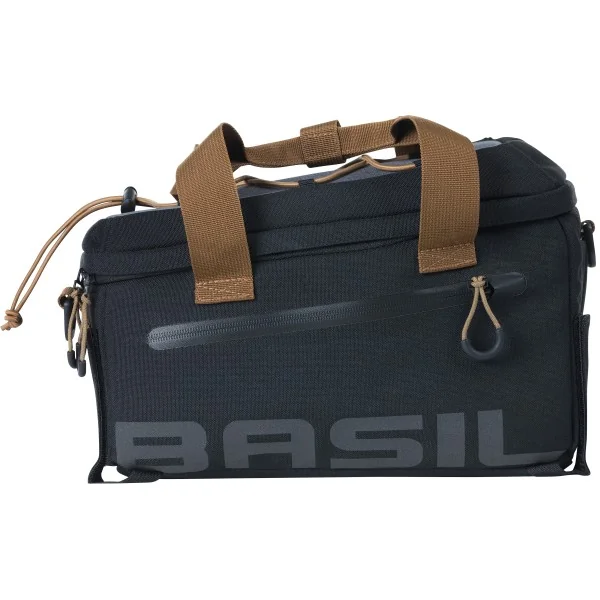 Bagagedragertas Basil Miles Trunkbag 7 liter 32 x 19 x 21 cm - black slate