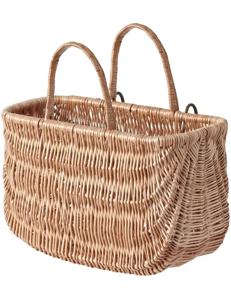 Fietsmand Basil Swing 42 x 20 x 26 cm - naturel gelakt