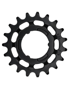 Tandwiel KMC Voor Shimano 19T O-MO Staal 3/32 inch - Zwart 2