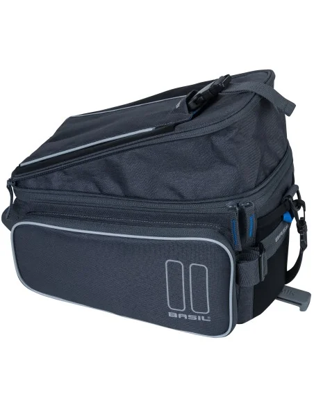 Bagagedragertas Basil Sport Design Trunkbag MIK 7 tot 15 liter 36 x 26 x 18 cm - graphite