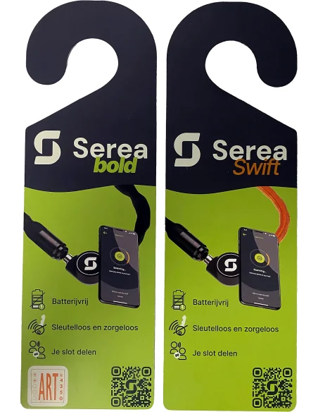 Fiets promotiehanger Serea