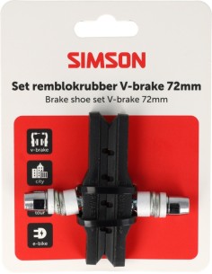 Simson Remschoenen V-brake 72mm