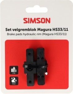 Simson Remblokken Magura hydraulische velgrem HS33/11